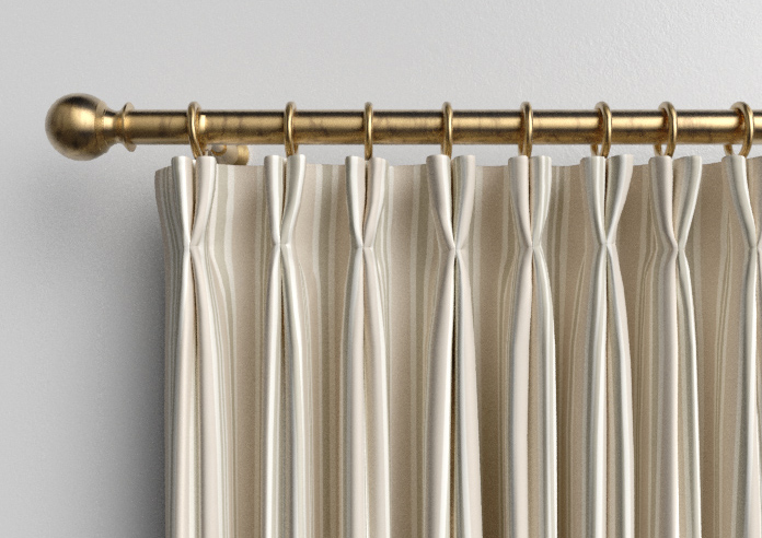 The British Stripe Co. Charles, Dover No.1 - Made to Measure Curtains - Image 10